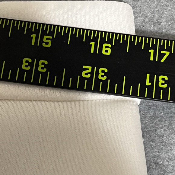 WHY White Avant Garde 2 PC Set Maxi Skirt SZ L Sculptural Ruffle Formal Theater - Picture 13 of 14